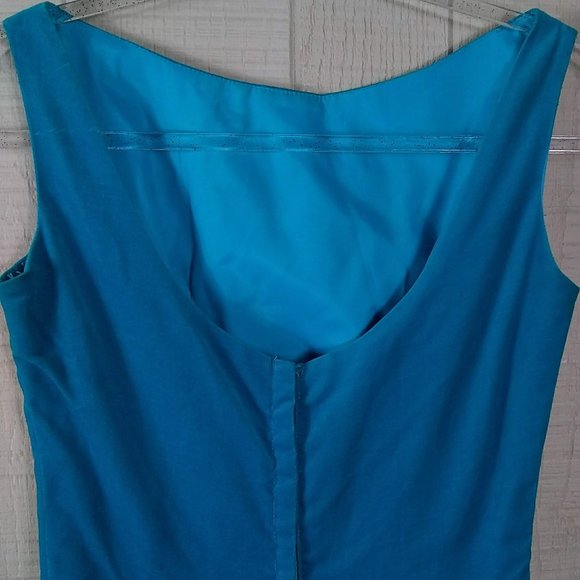 Vintage 60s Maxi Dress Evening Wear Velvet Brocade - Picture 5 of 14